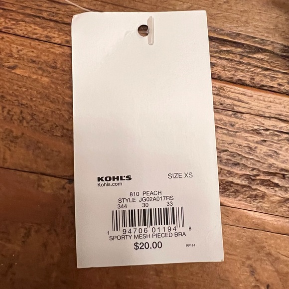 SO Lounge Sports Bra in Peach - Picture 4 of 5